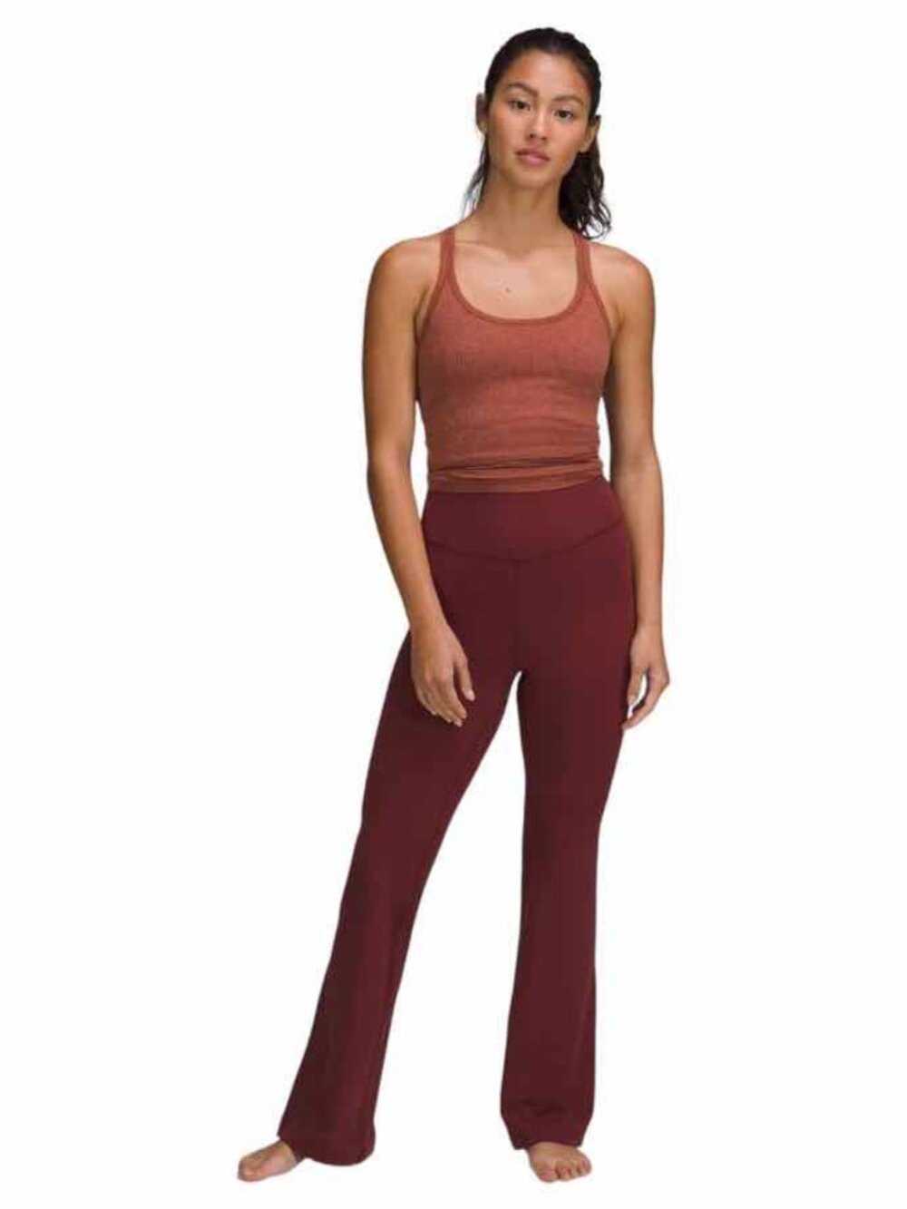 Lululemon Red Wine Size 8 Leggings